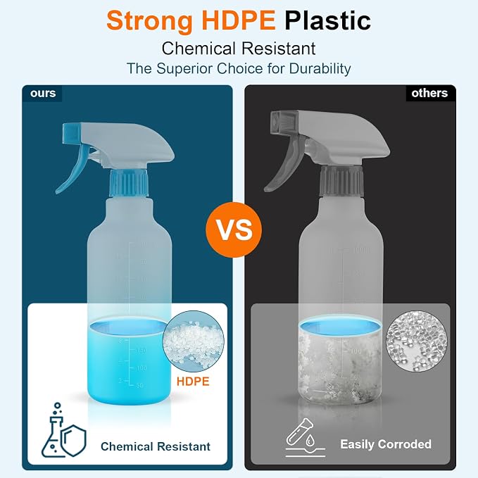 Spray Bottles 16.9oz HDPE Spray Bottle - Image 3