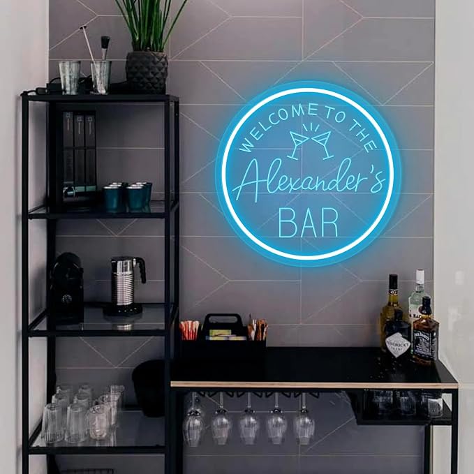 Custom Bar Neon Sign Dimmable Home Bar LED Neon Light Wall Decor Whiskey Bar - Image 4