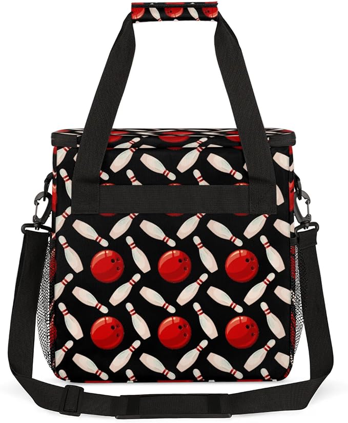 Bowling Ball Coffee Maker Travel Bag, Bowling Ball Large Carrying Storage Case - Image 5