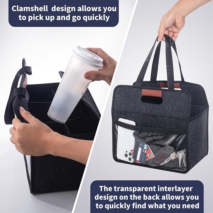 2 Pack 6 Cup Drink Carrier - Image 3