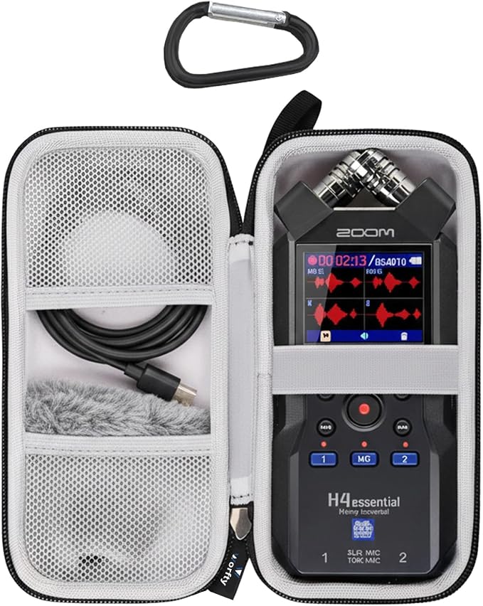 for Zoom H4essential 4-Track Handy Recorder Carrying Storage Case by Unknown