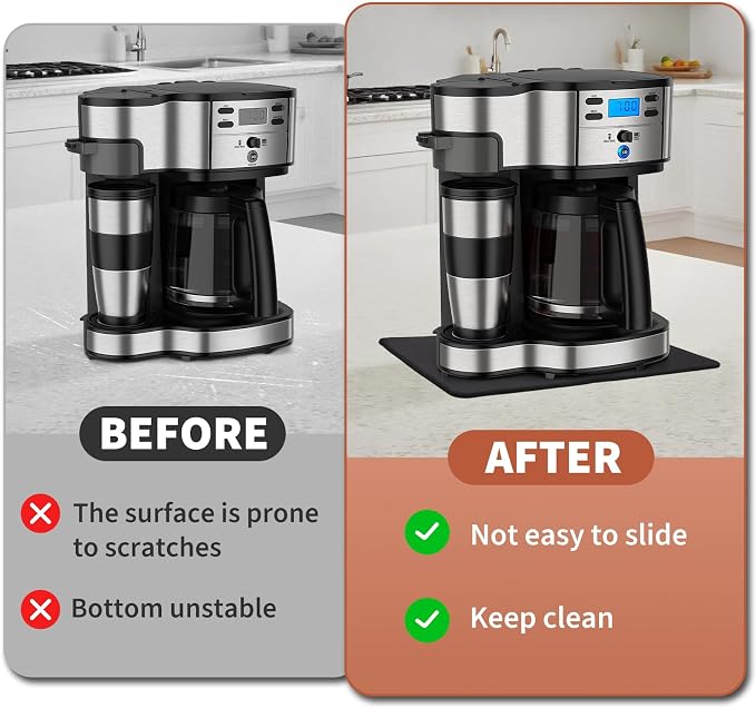 Sliding Pad for Hamilton Beach 2-Way Programmable Coffee Maker- Smooth Glide - Image 4