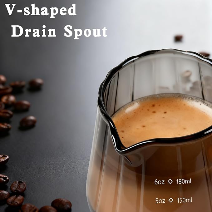 Measuring Cups, 6oz Glass Espresso Cups - Image 3