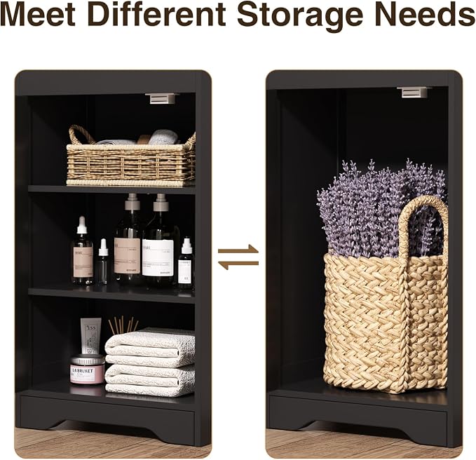 FiveWillowise 67" H Bathroom Storage Cabinet - Image 7
