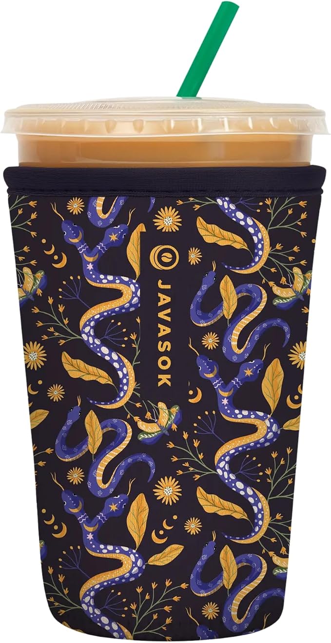 Sok It JavaSok Iced Coffee & Cold Soda Insulated Neoprene Cup Sleeve by SokIt
