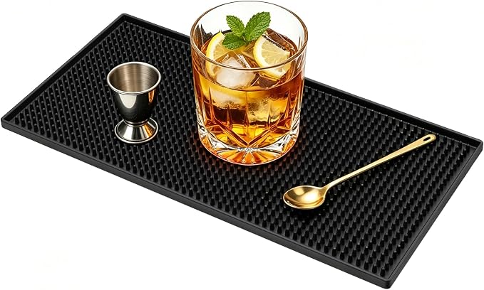 Xibany Bar Mat, Non-slip Spill Proof Matt, PVC Dish Drying May by Unknown