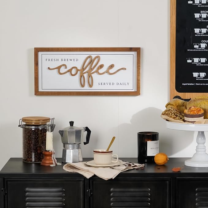 NIKKY HOME Farmhouse Coffee Signs - Image 4