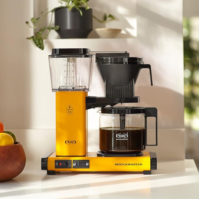 Technivorm Moccamaster 53942 KBGV 10-Cup Coffee Maker Yellow Pepper, 40 Ounce - Image 9