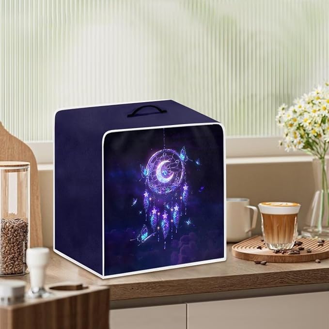 Coffee Machine Dust Cover Dreamy Starry Sky Print Waterproof Universal Barista - Image 3