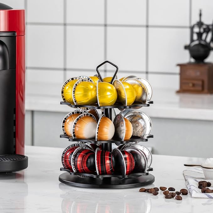 FlagShip Coffee Pod Holder Carousel 3 Tier - Image 7