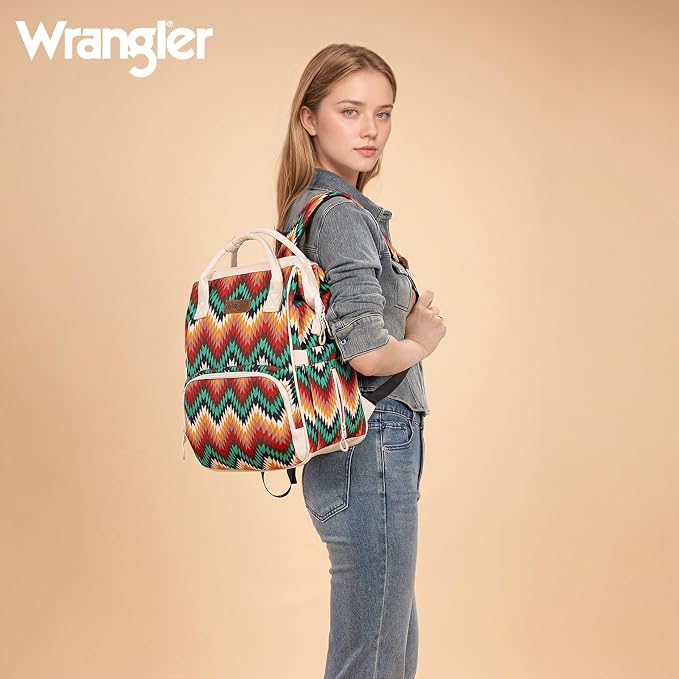 Montana West Wrangler Callie Diaper Bag Backpack - Image 7