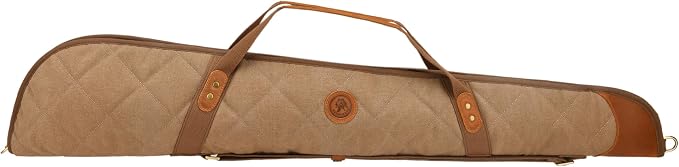 Tas Trost Scoped Rifle Soft Case 41“& 55” Long Gun Bag, Canvas Leather Shotgun by TasTrost