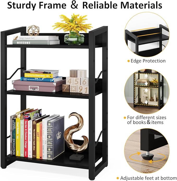 Hosfais Book Shelf Small Bookshelf - Image 6