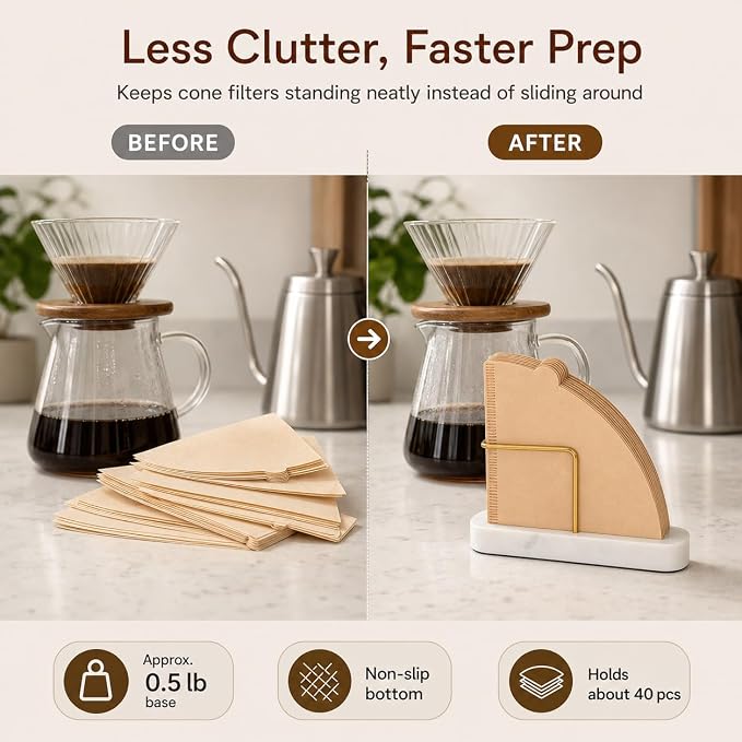 QWORK Coffee Filter Holder - Image 5