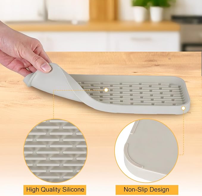 Drip Tray for Drink Dispenser, Silicone Drip Pan for Drink Dispenser, Beverage - Image 6
