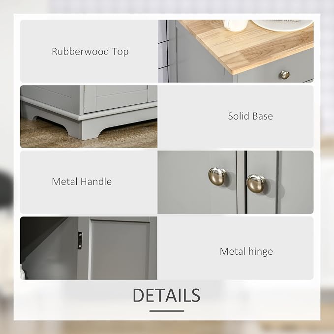 HOMCOM Sideboard Buffet Cabinet - Image 6