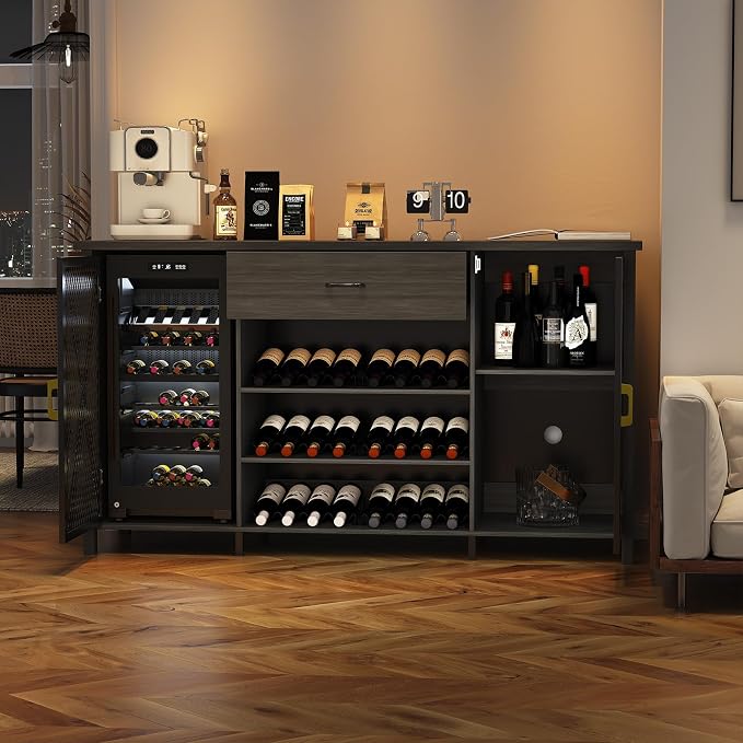 Garvee 71 Inch Coffee Bar Cabinet - Image 6
