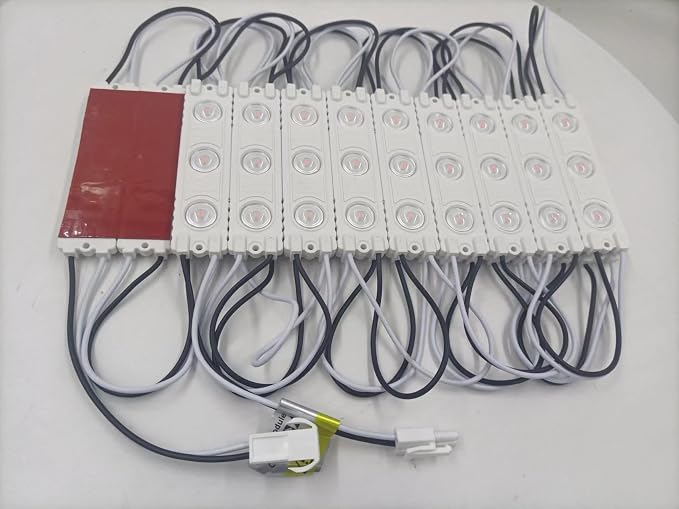 Q QINGCHEN 110V AC 3.0W Red LED Module Strip Decorative Light - Image 2