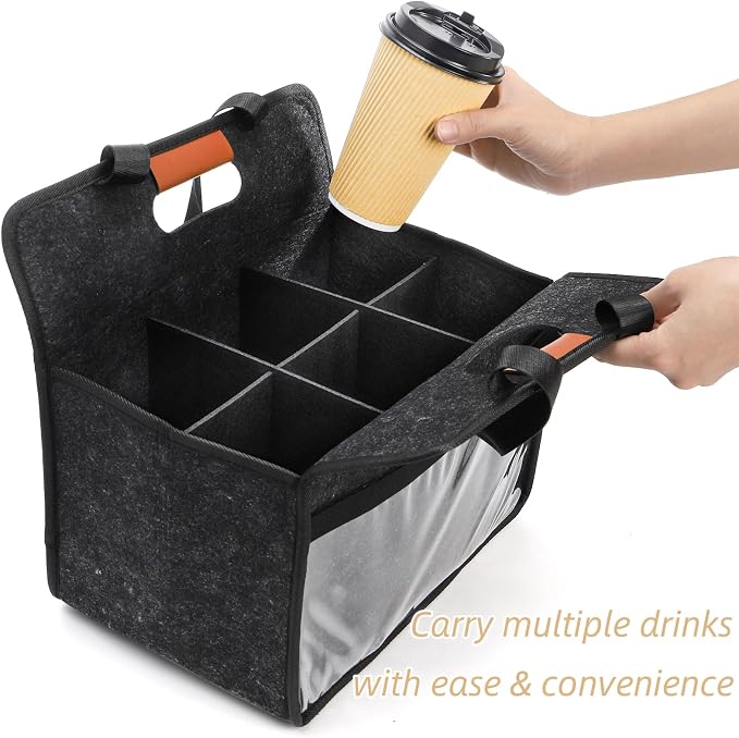 ZOOFOX 2 Pack Insulated Drink Carrier - Image 5