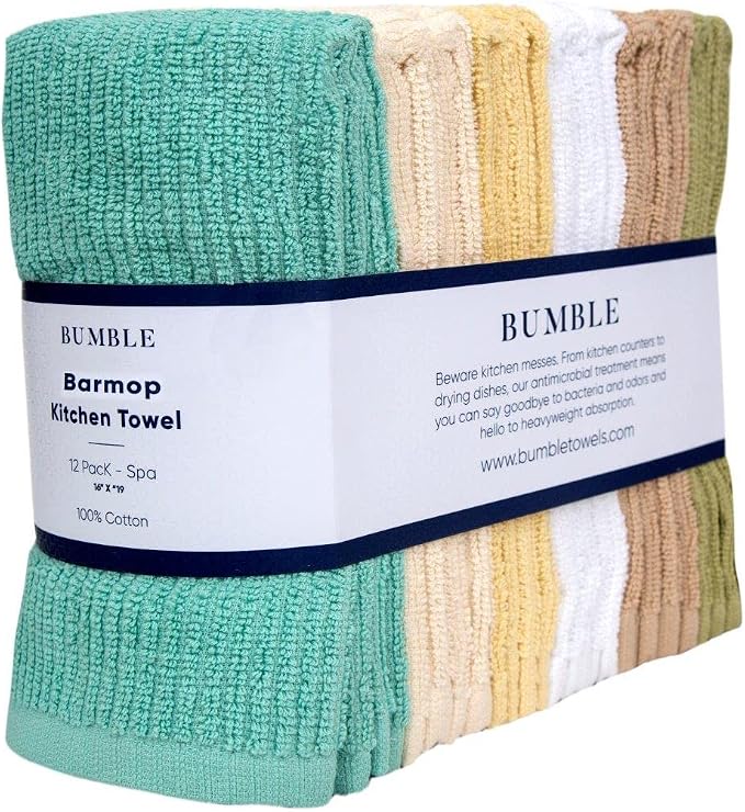 Bumble Deluxe Bar Towels | 16” x 19” Premium Bar Mop - Image 3