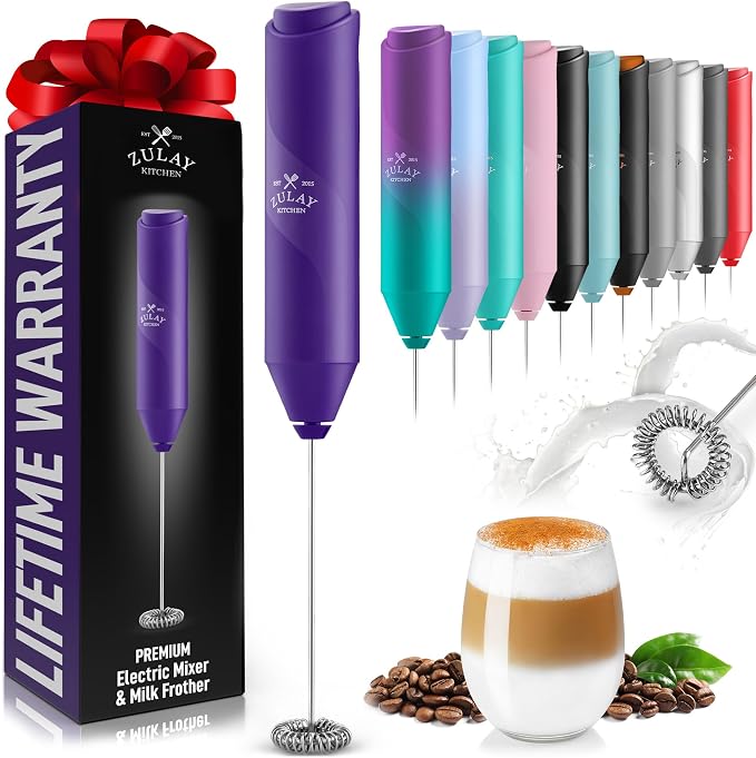 Zulay Kitchen Powerful Milk Frother Wand by ZulayKitchen