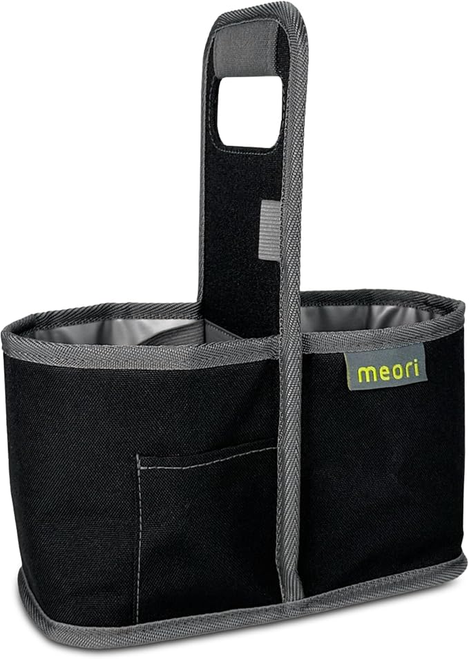 meori Reusable Drink Carrier 2 Cup, Take Out Cup Carrier, Collapsible, Coffee by meori
