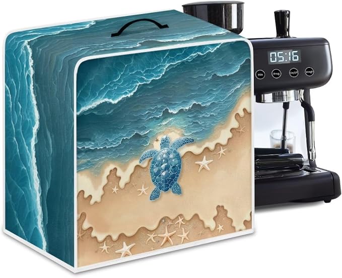 Turtle Coffee Maker Covers Heat-Resistant Ocean Waterproof Dust-Proof Dust by Unknown