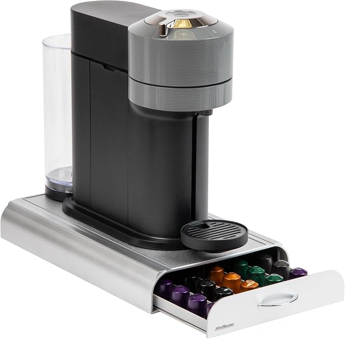 Mind Reader Nespresso Compatible Capsule Drawer, Countertop, Coffee Pod Holder by MindReader