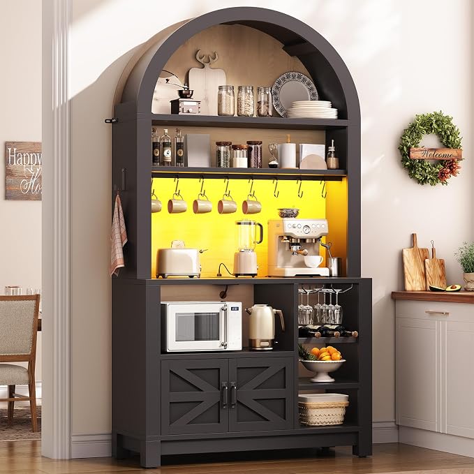 Itaar 73" Tall Arched Bakers Rack by Itaar