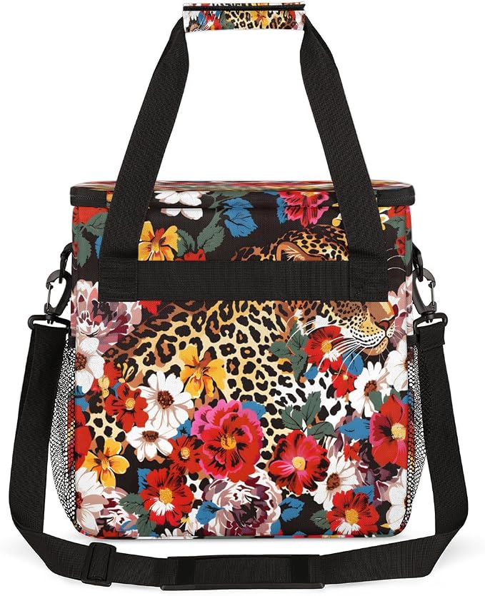 Leopard Flower Coffee Machine Bag Compatible - Image 5