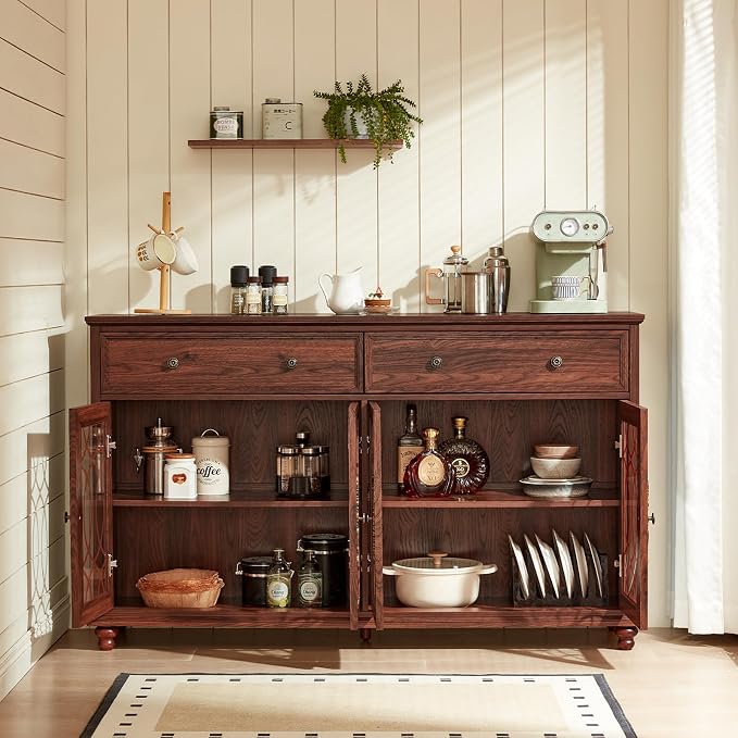 Joaxswe Large Sideboard Buffet Cabinet - Image 6