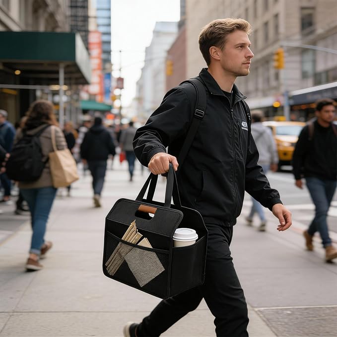 Foldable 6 Cup Drink Carrier - Image 6
