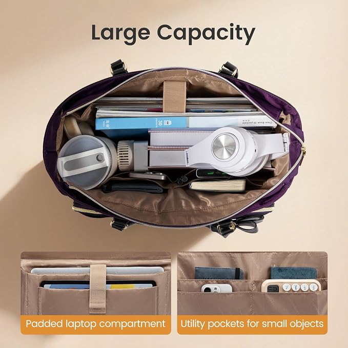 LOVEVOOK Tote Bag, Laptop Bag for Women - Image 5