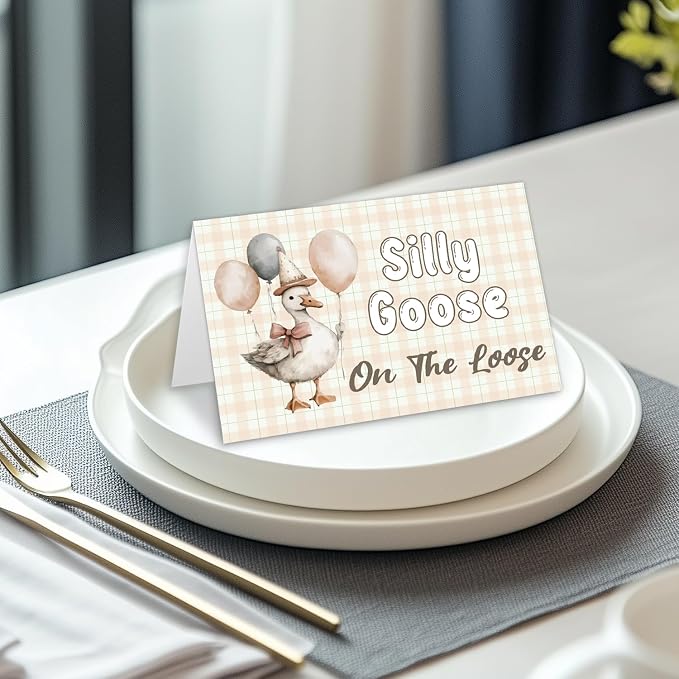 A New Silly Goose on the Loose Place Cards - Image 3