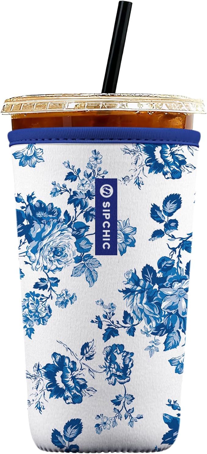 Iced Coffee Sleeve – Neoprene Reusable Cup Sleeves by Unknown