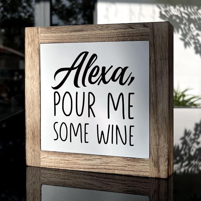 Kitchen Decor, Wooden Box Signs - Image 3