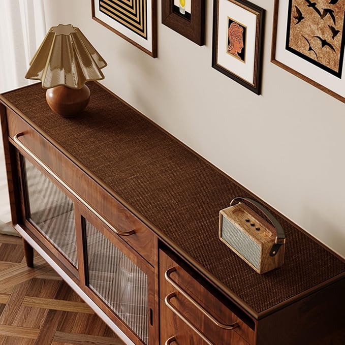 Sideboard Buffet Cabinet Cover, Super Absorbent Mat by Unknown