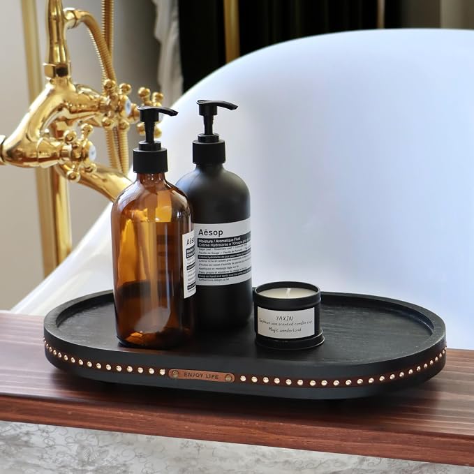 Decor Decorative Round Tray 11.81in - Image 3