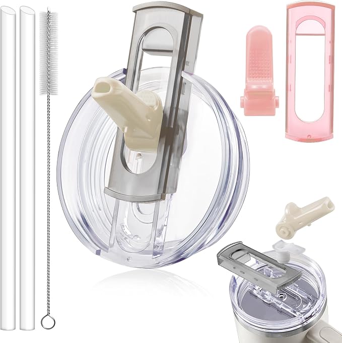 Detachable Flip Straw Lid Replacement by ANTAND