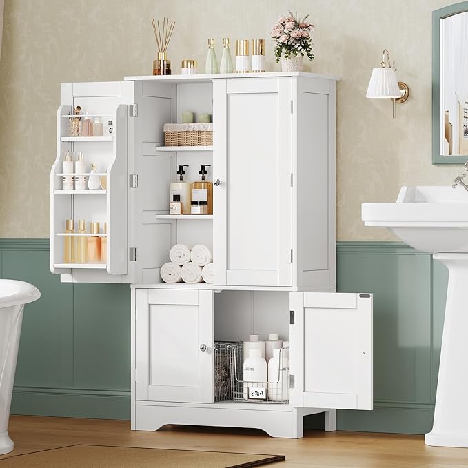 TEENFON 43'H Pantry Cabinet - Image 2