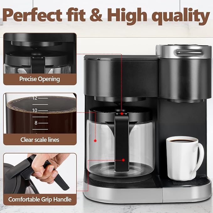 12 Cup Coffee Pot Replacement Only Compatible - Image 5
