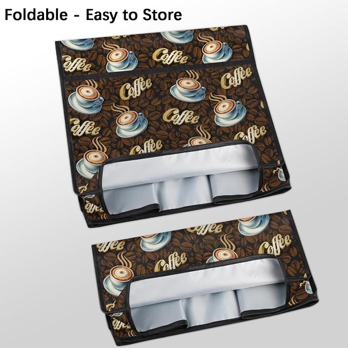 Coffee Kitchen Aid Mixer Cover Compatible Stand Mixer Dust Cover | Brown Cup - Image 8