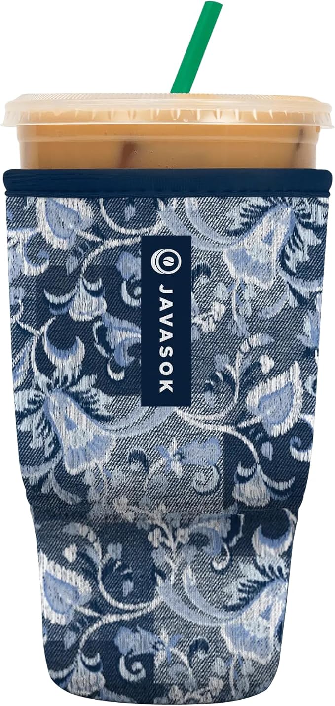 Sok It JavaSok Iced Coffee & Cold Soda Insulated Neoprene Cup Sleeve by SokIt