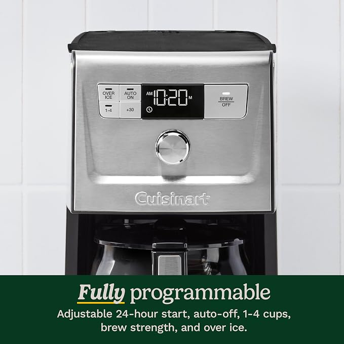 Cuisinart Coffee Maker, 14-Cup PerfecTemp Programmable Coffee Machine Glass - Image 3
