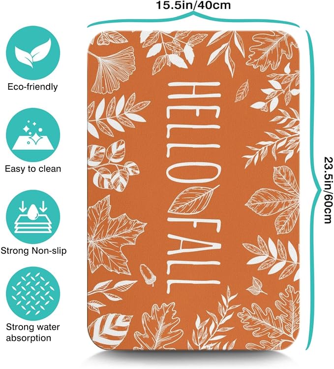 Fun Coffee Mat 23inx15in, Coffee Bar Mat - Image 5