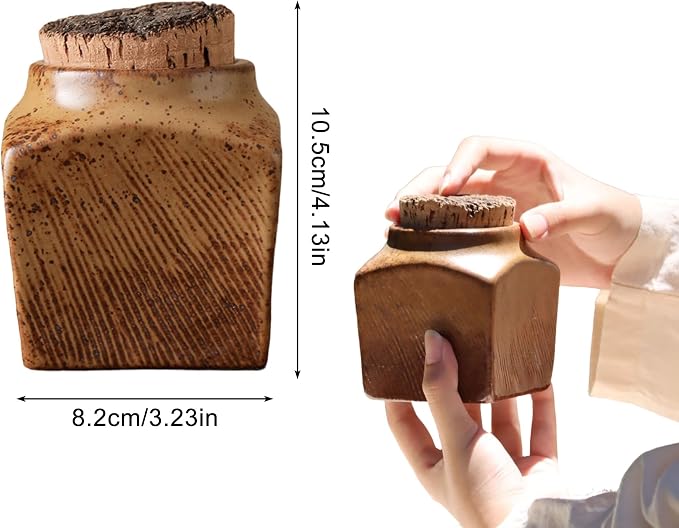 Ceramic Jar with Lid - Image 7