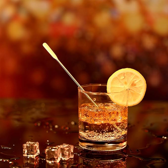 7.5 Inches Stainless Steel Coffee Beverage Stirrers Drink Swizzle Stick - Image 4