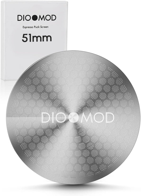 51mm Espresso Puck Screen, 0.9mm 150μm Ultra Thin Coffee Espresso Filter Screen - Mesh Reusable Filter for Espresso Portafilter Filter Basket 51mm