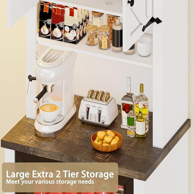 73'' Tall Mini Fridge Cabinet - Image 4