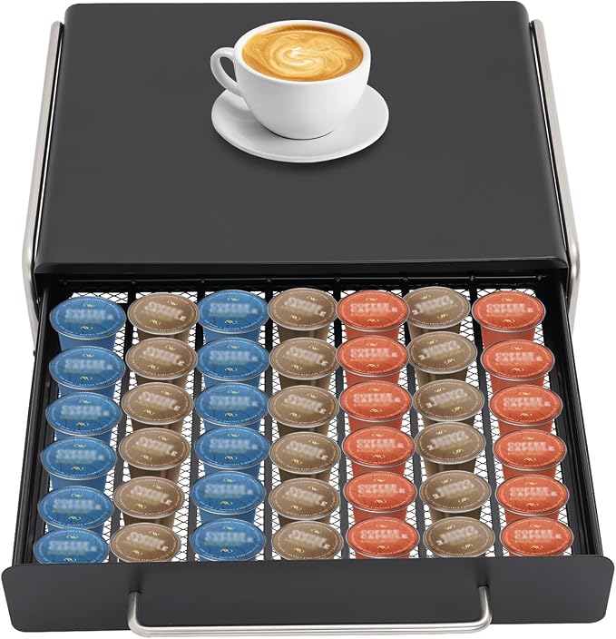 Pod Holder Drawer Capsule Organizer, K Cup Organization Storag Drawer, Pull Out by Unknown